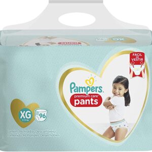 Fralda Pampers Pants Premium Care XG 96 unidades