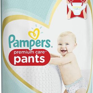 Fralda Pampers Pants Premium Care M 124 unidades
