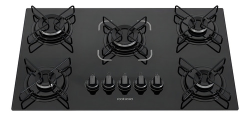 Cooktop Itatiaia Essencial 5 Bocas Preto - 127/220V