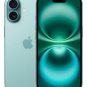 Apple iPhone 16 (128 GB) - Verde-acinzentado - Distribuidor Autorizado