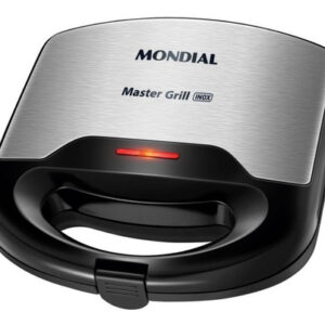 Sanduicheira Master Grill Mondial Preto/Inox 750W S-20