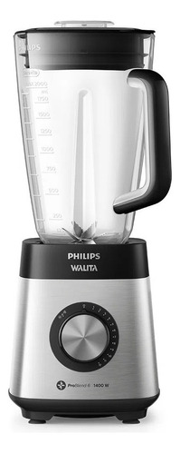 Liquidificador RI2244 Série 5000 Com Jarra Inquebrável Inox 1400W Capacidade Útil 2L Philips Walita 127V