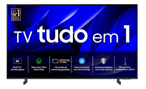 Samsung Smart Tv 43 Crystal Uhd 4k DU800043 2024 AirSlim Processador Crystal 4k
