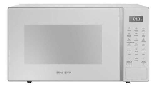 Micro-ondas Menu Gourmet Brastemp Bms46ab 32 Litros Branco