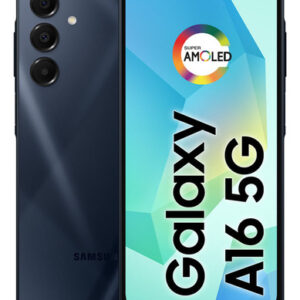 Celular Samsung Galaxy A16 5g, 128gb + 4gb Ram, Câmera De Até 50mp, Tela 6.7 , Nfc, Ip54, Bateria 5000 Mah Azul Escuro