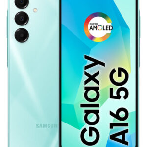Celular Samsung Galaxy A16 5g, 128gb + 4gb Ram, Câmera De Até 50mp, Tela 6.7 , Nfc, Ip54, Bateria 5000 Mah Verde Claro