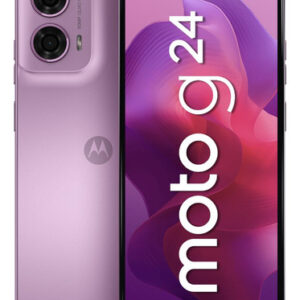 Smartphone Motorola Moto g24 - 128GB 8GB (4GB RAM+4GB Ram Boost) AI Camera 50MP Night Vision - Rosa