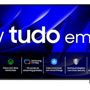Smart TV 70'' Crystal UHD 4K 70DU8000 2024 Samsung 110V/220V
