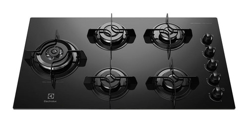 Cooktop 5 Bocas A Gás Ke5td Electrolux 127/220V Cor Preto