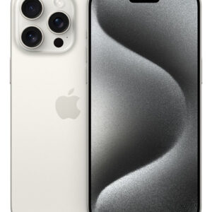 Apple iPhone 15 Pro Max (256 GB) - Titânio Branco - Distribuidor Autorizado