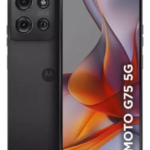 Smartphone Motorola Moto g75 5G - 256GB 16GB (8GB RAM+8GB Ram Boost) e 50MP Sony Lytia 600 Camera Moto AI Ultrarresistencia militar - Preto