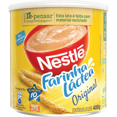 Farinha Láctea lata 400g - Nestlé
