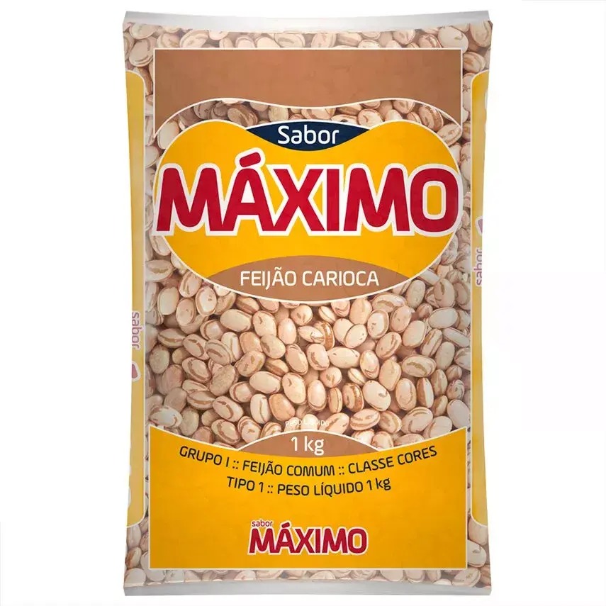 Feijão Carioca Tipo 1 Máximo 1kg