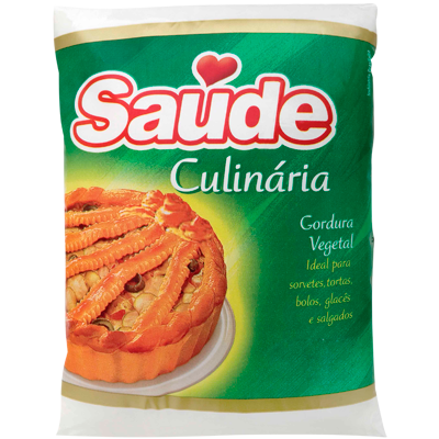 Gordura Vegetal em Pasta pacote 500g - Saúde