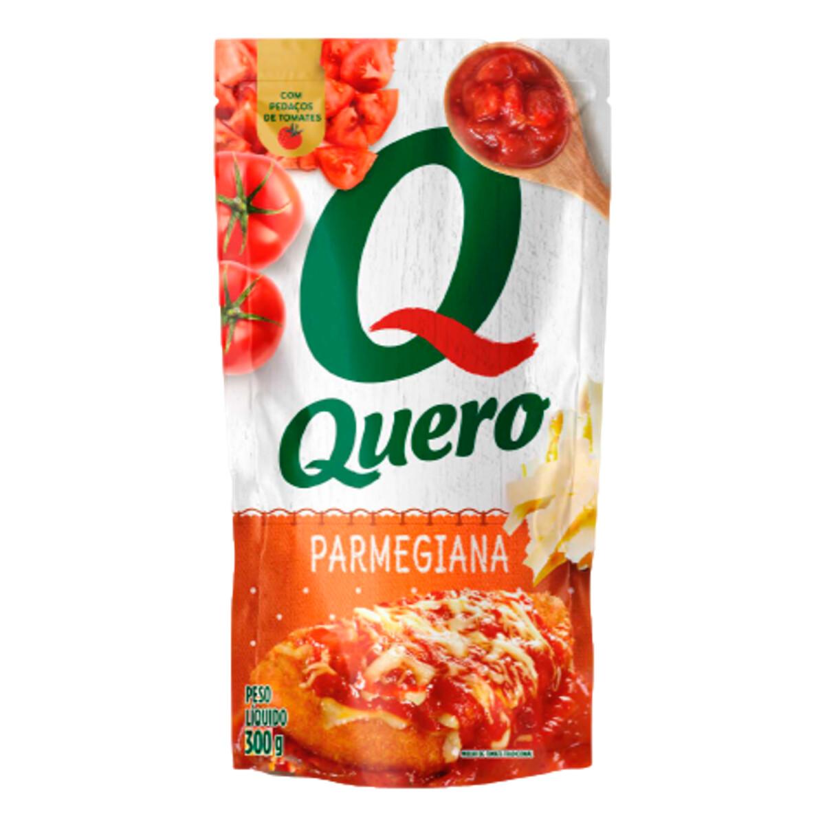 Molho de Tomate Parmegiana sachê 300g - Quero