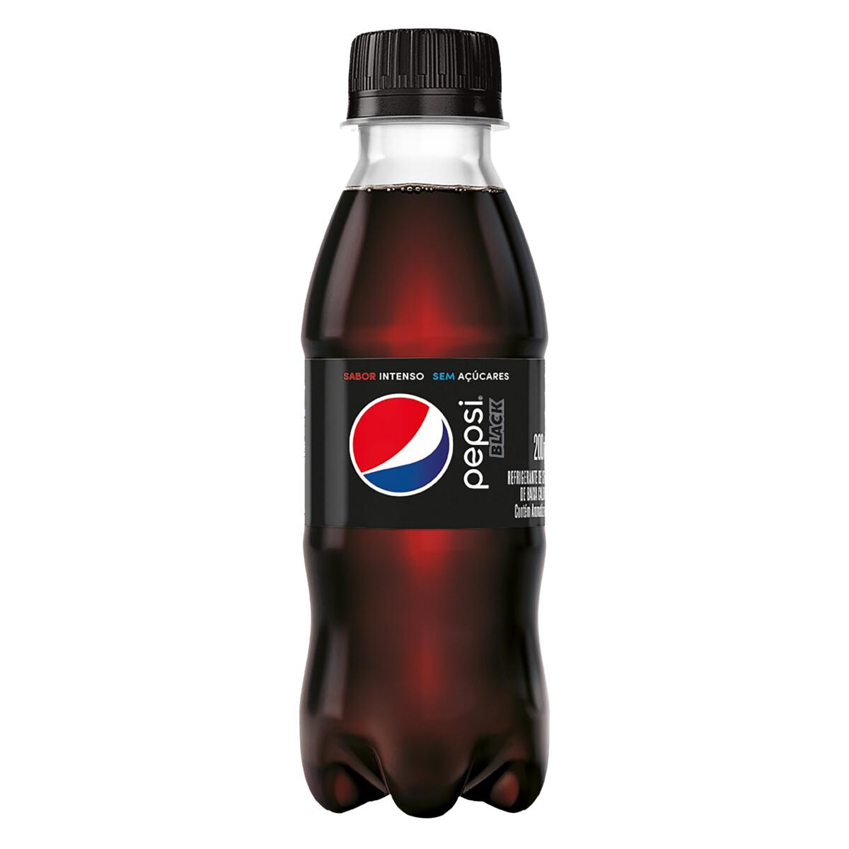 Refrigerante Black pet 200ml - Pepsi