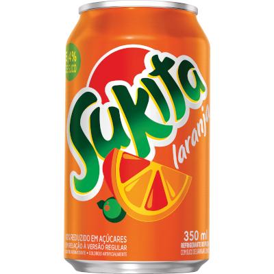 Refrigerante Laranja lata 350ml - Sukita