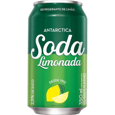 Refrigerante Soda lata 350ml - Antarctica