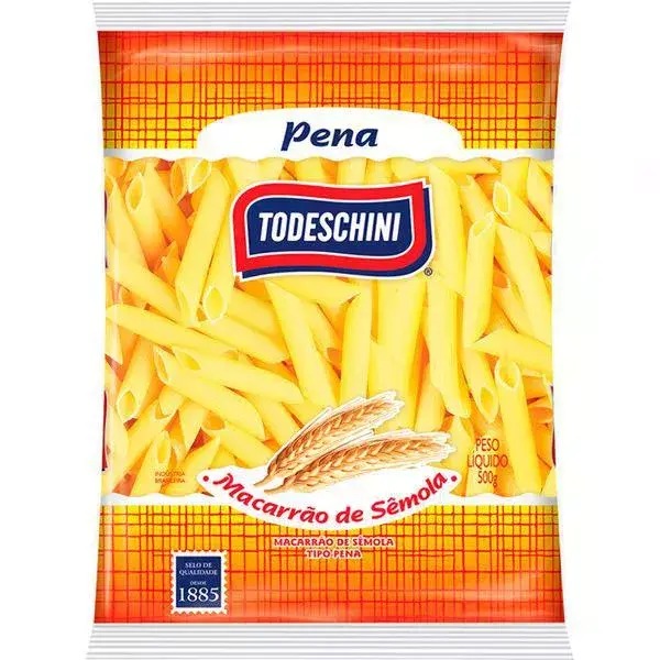 Macarrão de Sêmola Pena Todeschini 500g